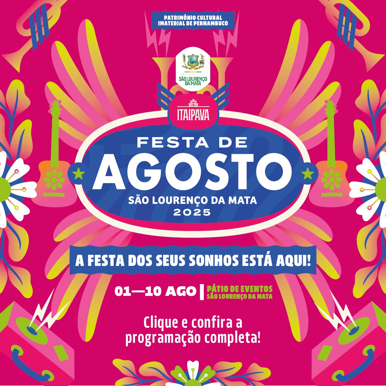 São Lourenço da Mata - Festa de Agosto 2025